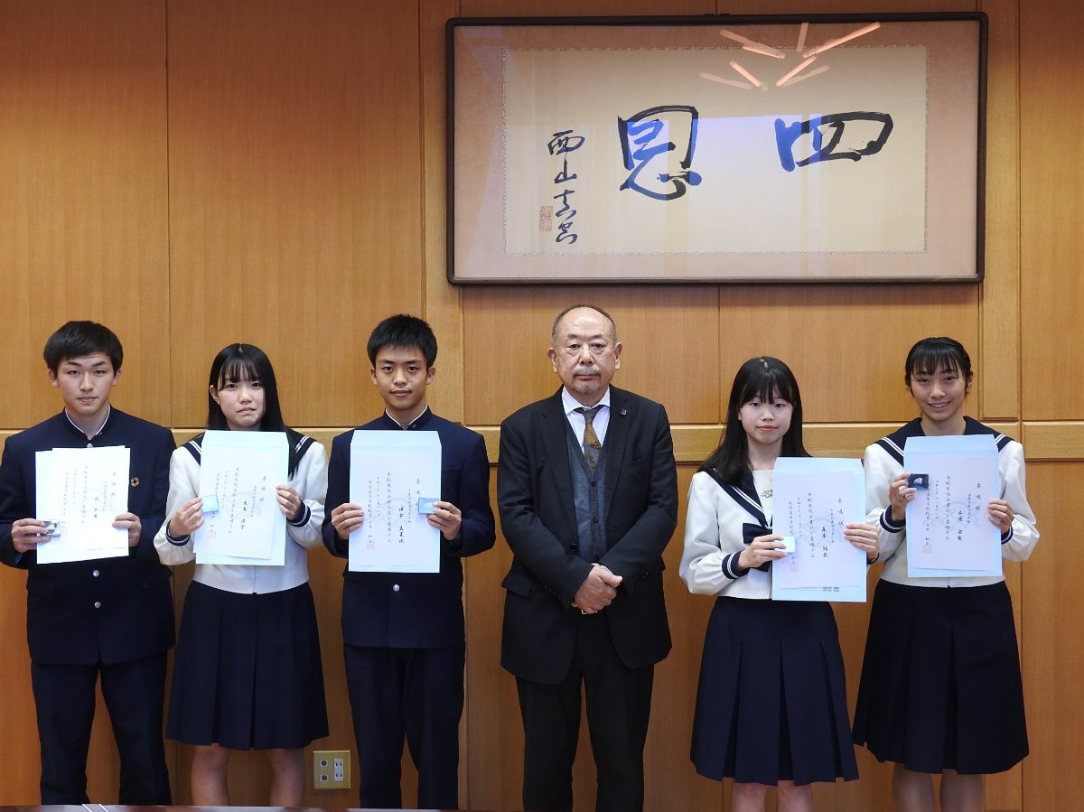 21年度 新高校生徒会役員始動 生徒会 開智中学校 高等学校