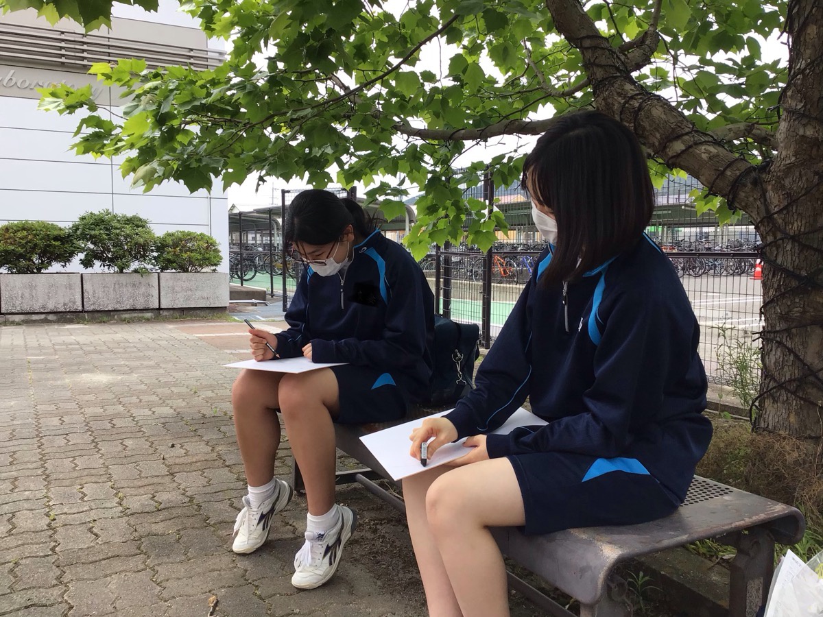 中学校3年生 写生会 最新ニュース 開智中学校 高等学校